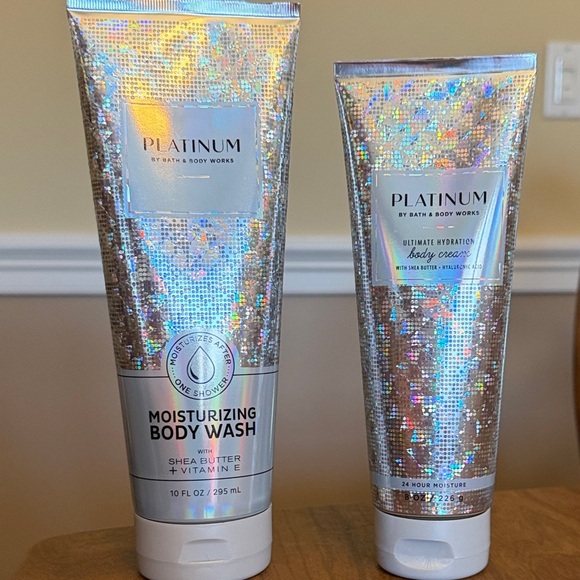 Bath & Body Works Other - Bath & Body Works Platinum Moisturizing Body Wash and Hydration Body Cream